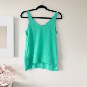 Hammered Jewel-tone Tank Top